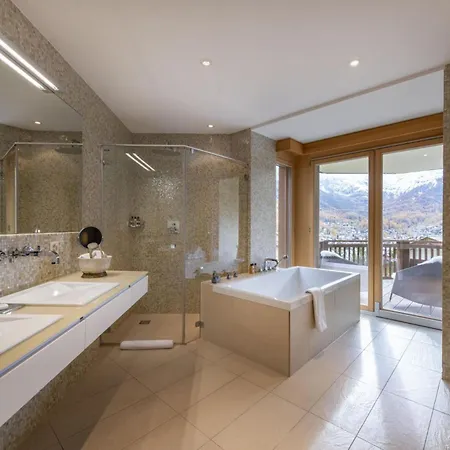 Heights Opulent Escape Amidst Alps Apartment